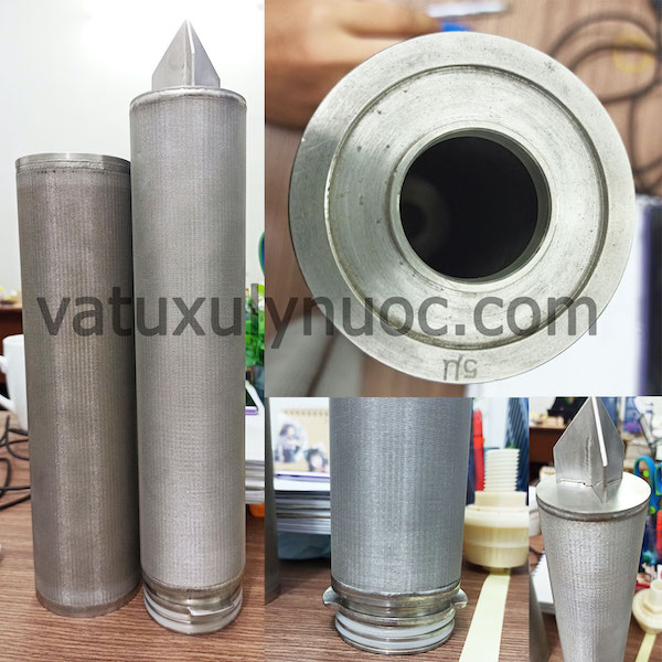 Lõi lọc inox chịu nhiệt và hóa chất